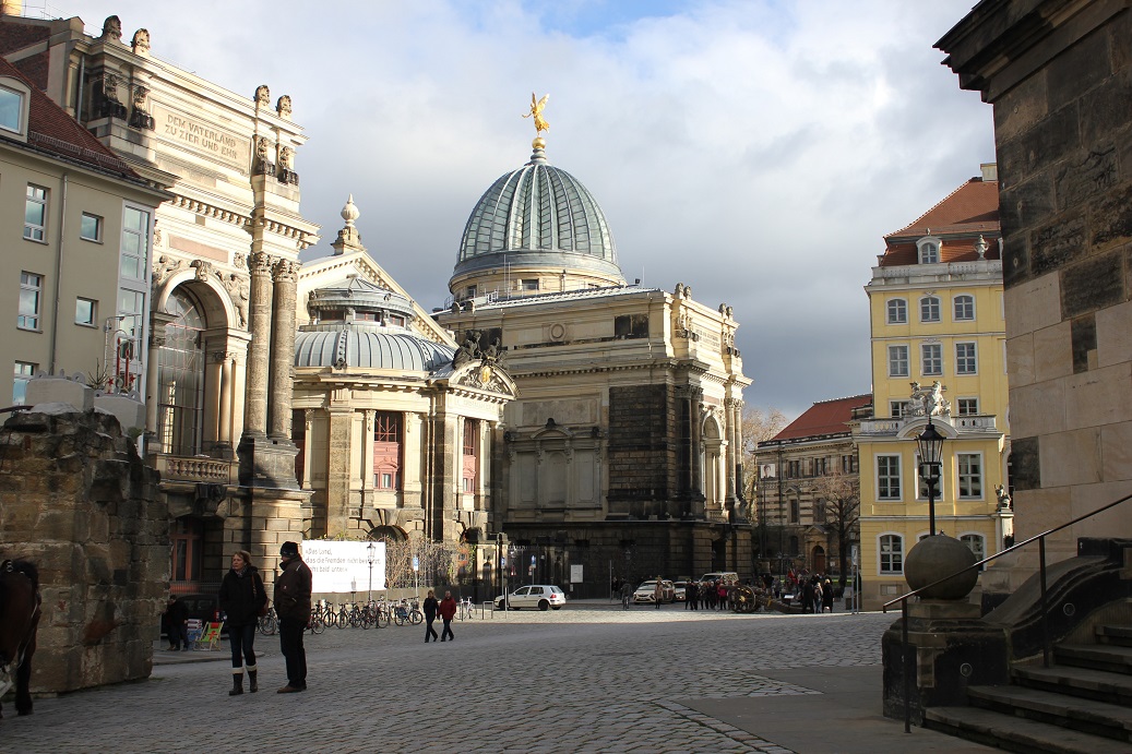 historické centrum Drážďan