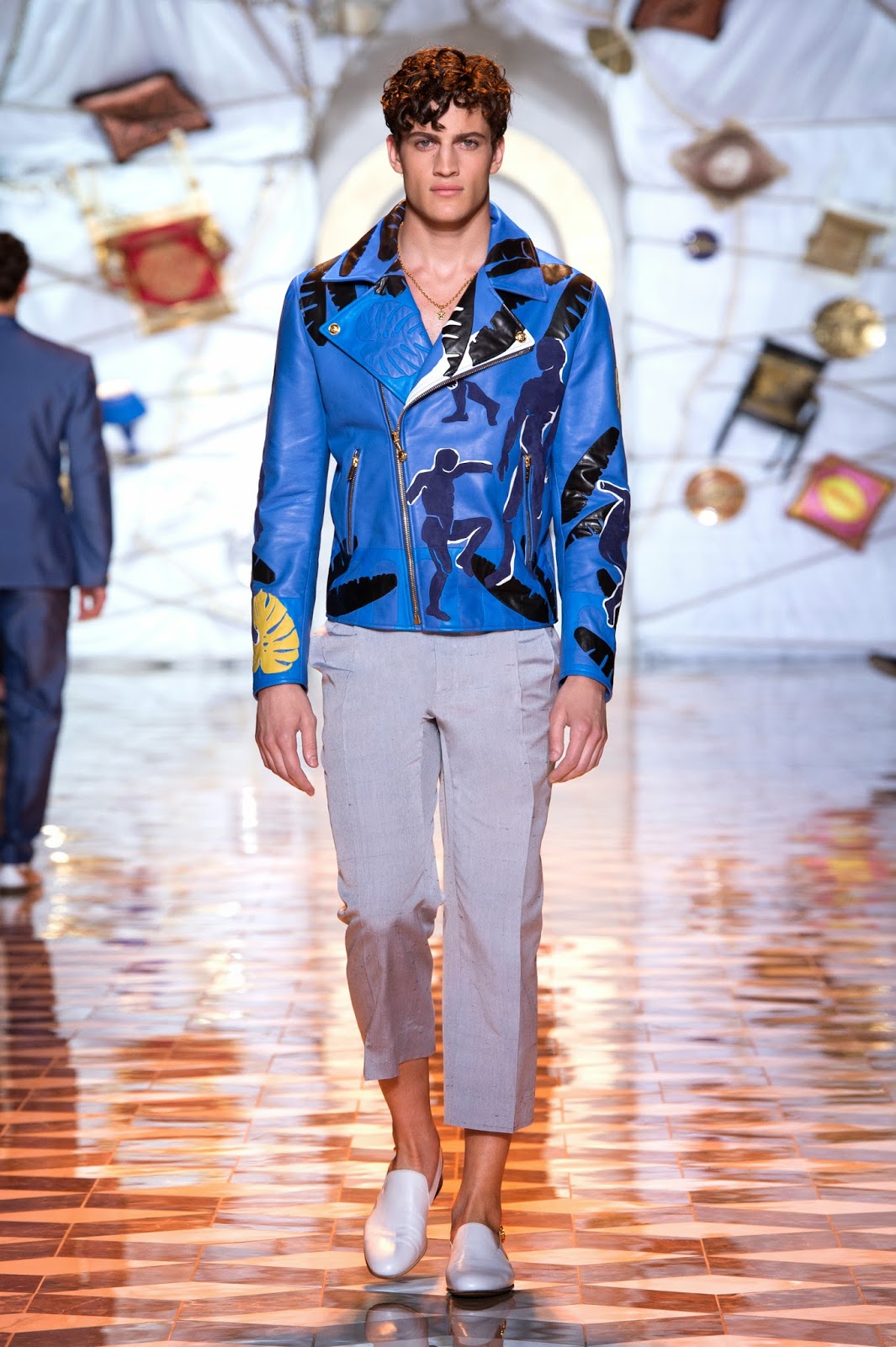 men's styling VERSACE MENS SPRING/SUMMER 2015