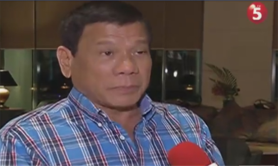 Duterte willing to be shot on head if crime still not solve in 6-months