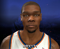 NBA 2K14 Kevin Durant Cyberface Mod