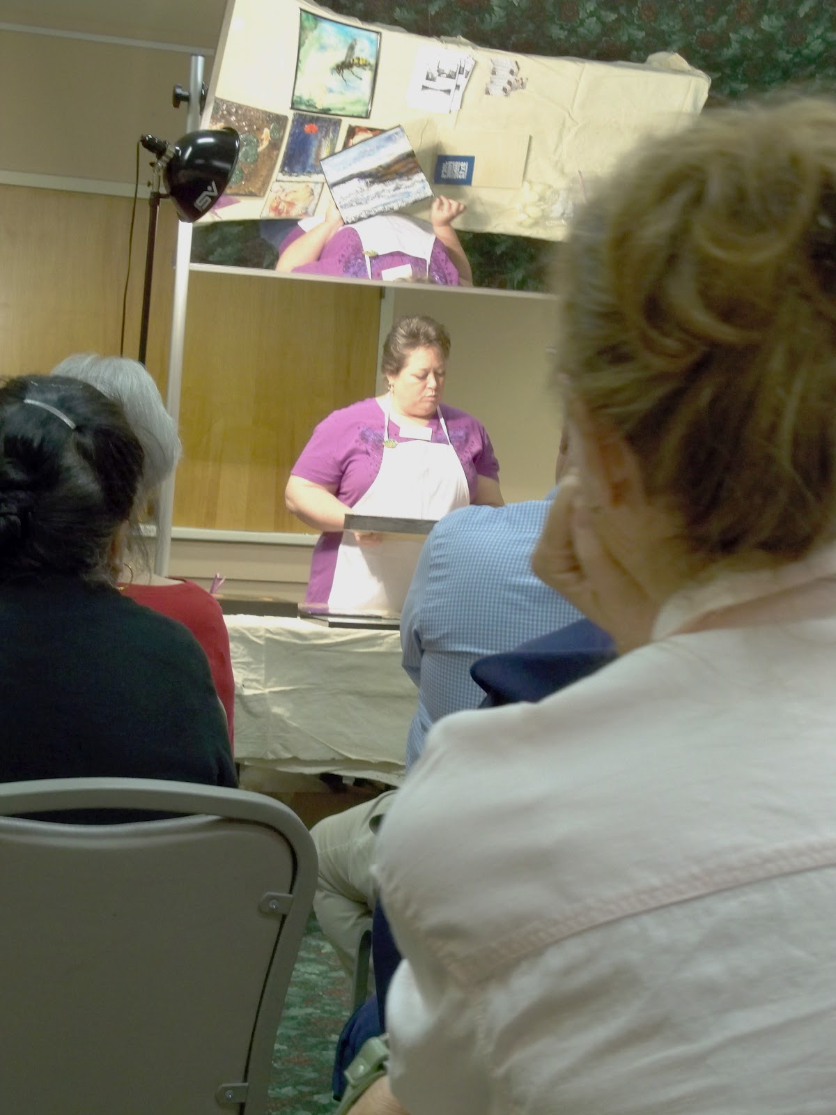 MAG Jackie Dunford Griddles Up Encaustic Treat