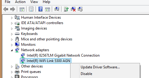 intel wifi link 5300 agn software download