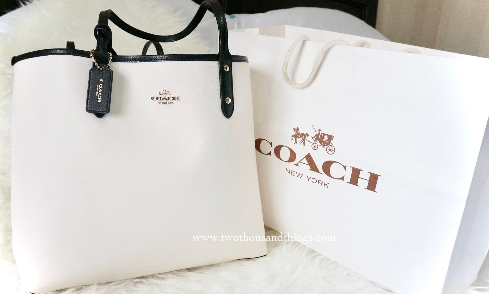 COACH CITY TOTE REVIEW  CHEAPER OPTION FOR LV NEVERFULL 