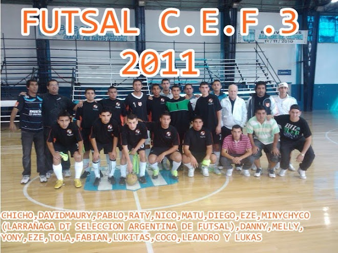 C.E.F.3 FUTSAL 2011