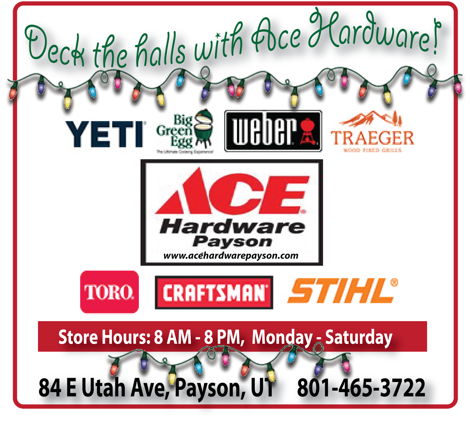 . Deck The Halls With Ace Hardware