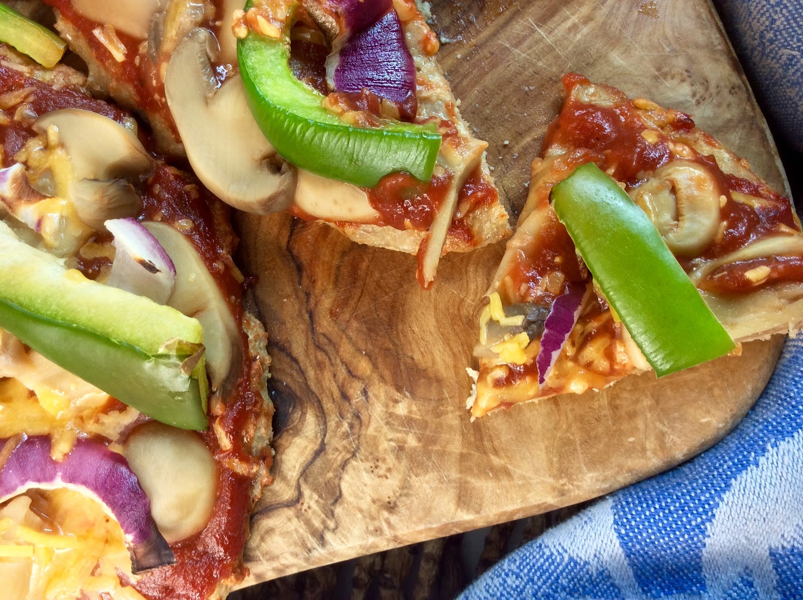 Food Fitness by Paige Turkey Crust Pizza