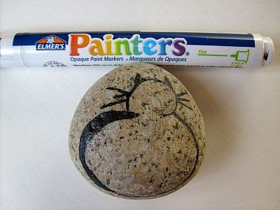 Painting Rock & Stone Animals, Nativity Sets & More: Rock Painting Tip: Use  Paint Pens Instead of a Brush for Detailing