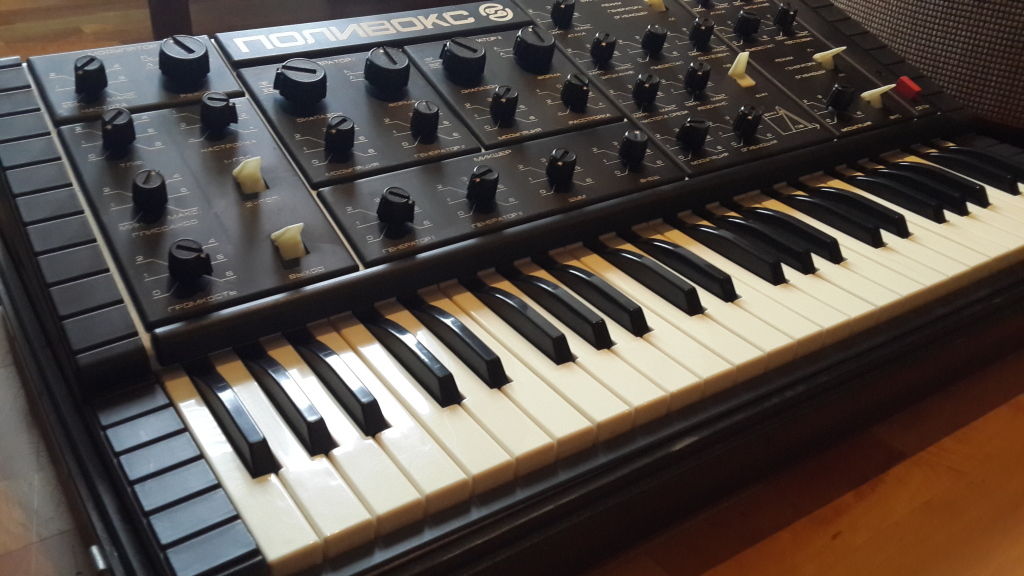 MATRIXSYNTH: Polivoks soviet synthesizer fully serviced with 1/4 jacks ...