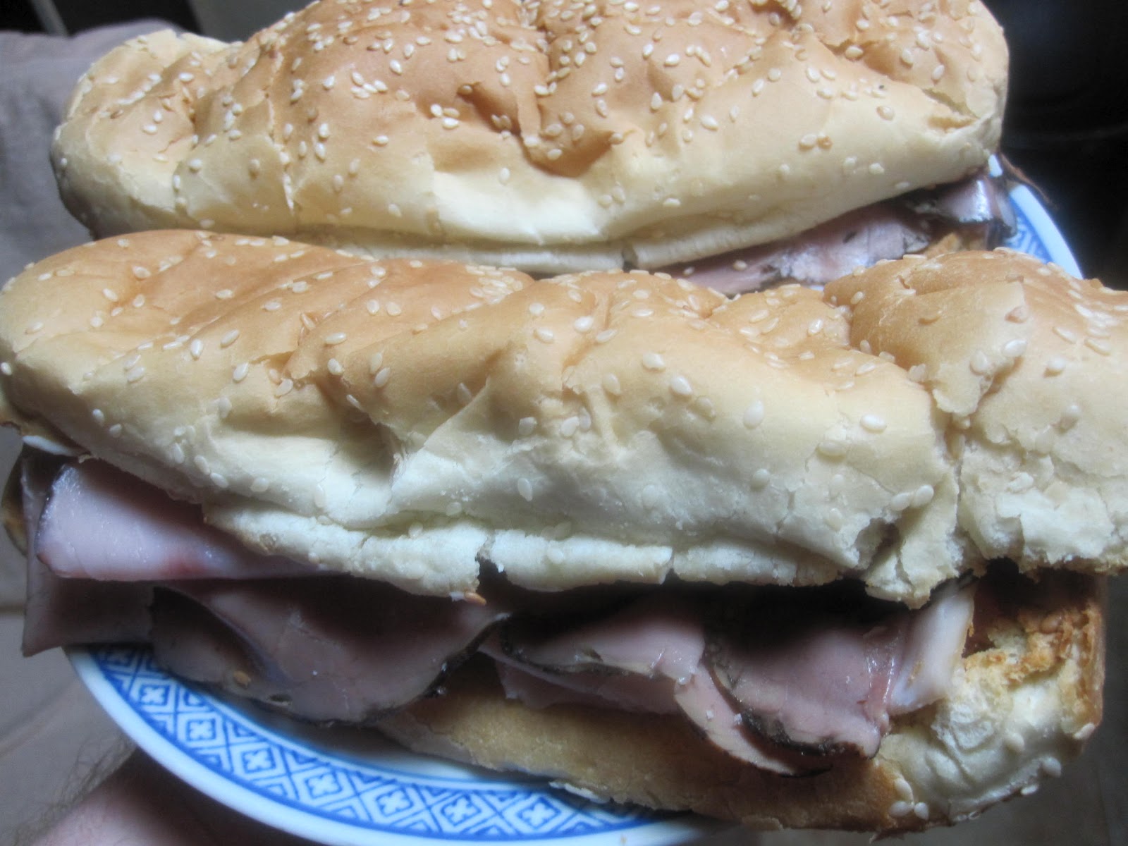 The Food Frontier Toasted Lunch Meat Sandwiches