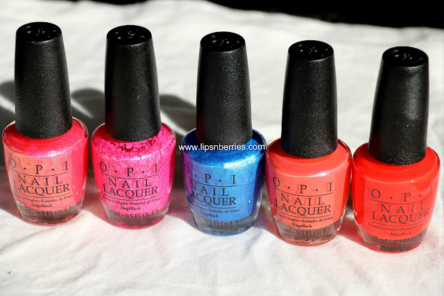 OPI brights collection 2015