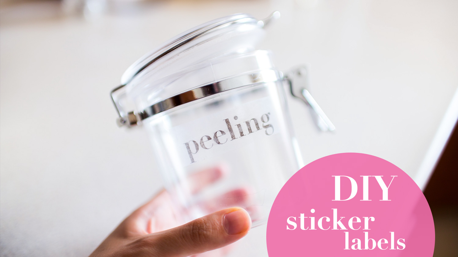julia caban DIY Tape STICKER LABELS!