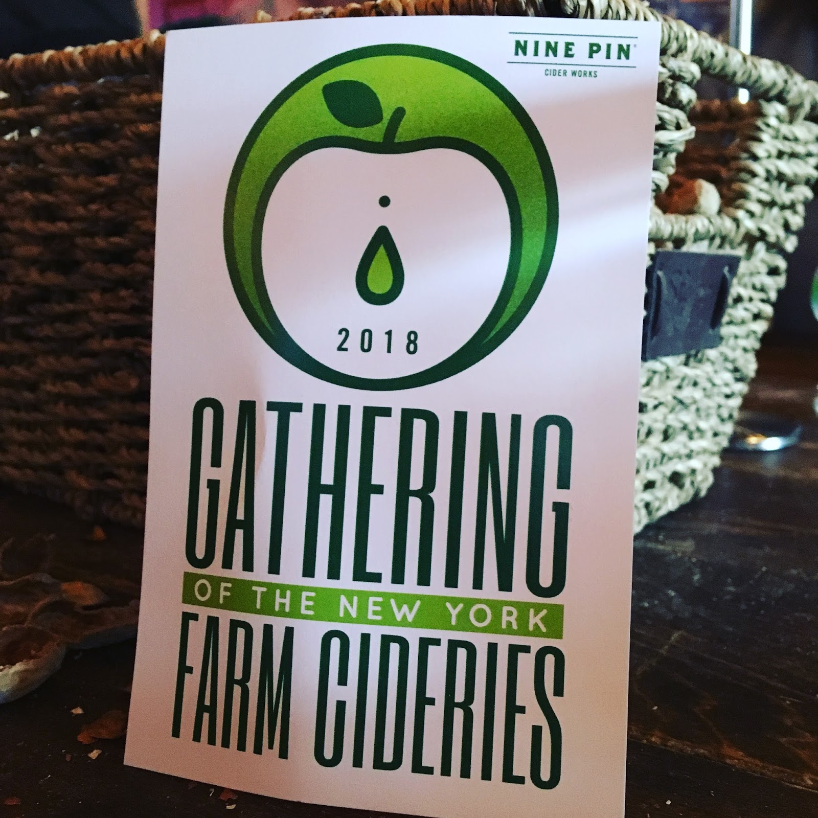 Along Came a Cider Gathering of the New York Farm Cideries Nine Pin