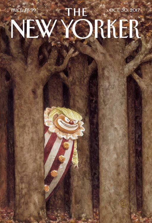 The Randy Report "Donald Trump" Covers THE NEW YORKER For Halloween