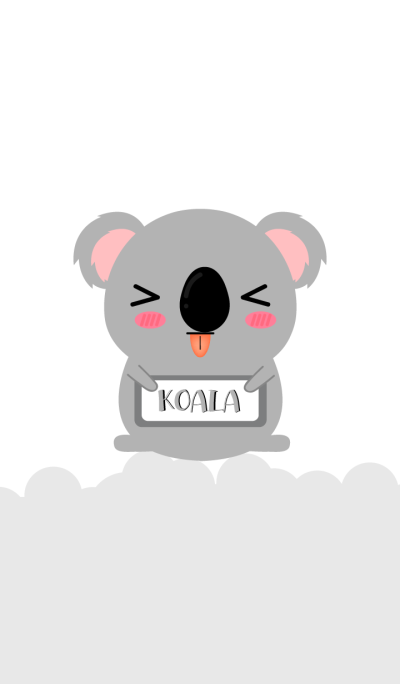 Simple Love Cute Koala Theme Vr.2