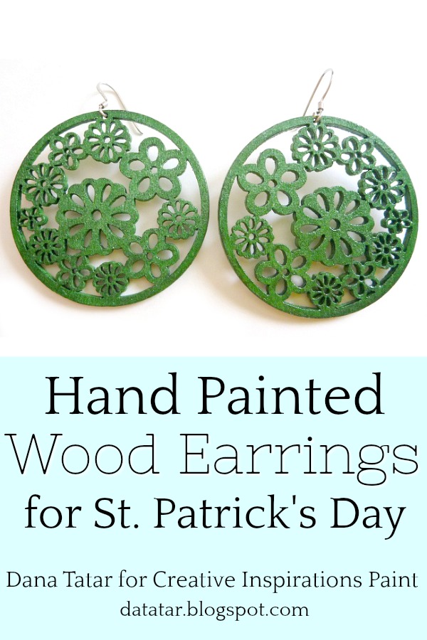 Emerald Earrings Creative Inspirations Paint