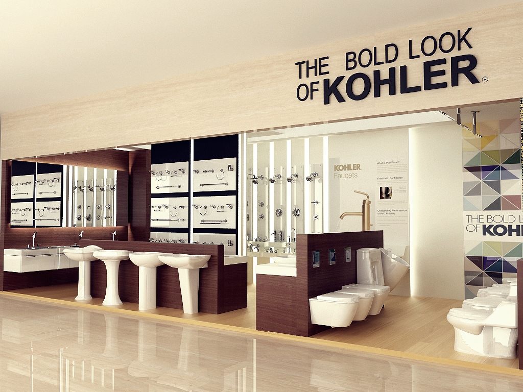 Black Paper Writer KOHLER Showroom Pekanbaru