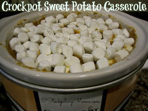 Maryland Recipes: Crock Pot Sweet Potato Casserole