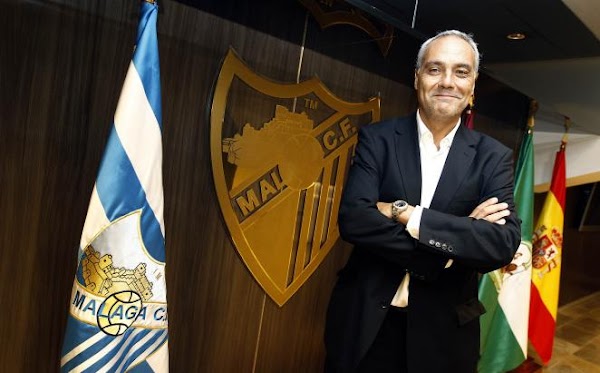 El Málaga confirma la desvinculación de Mario Husillos