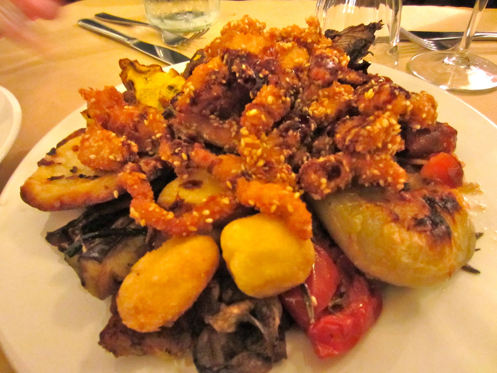 Travel & Truffles...: Rome Day 1 Dinner