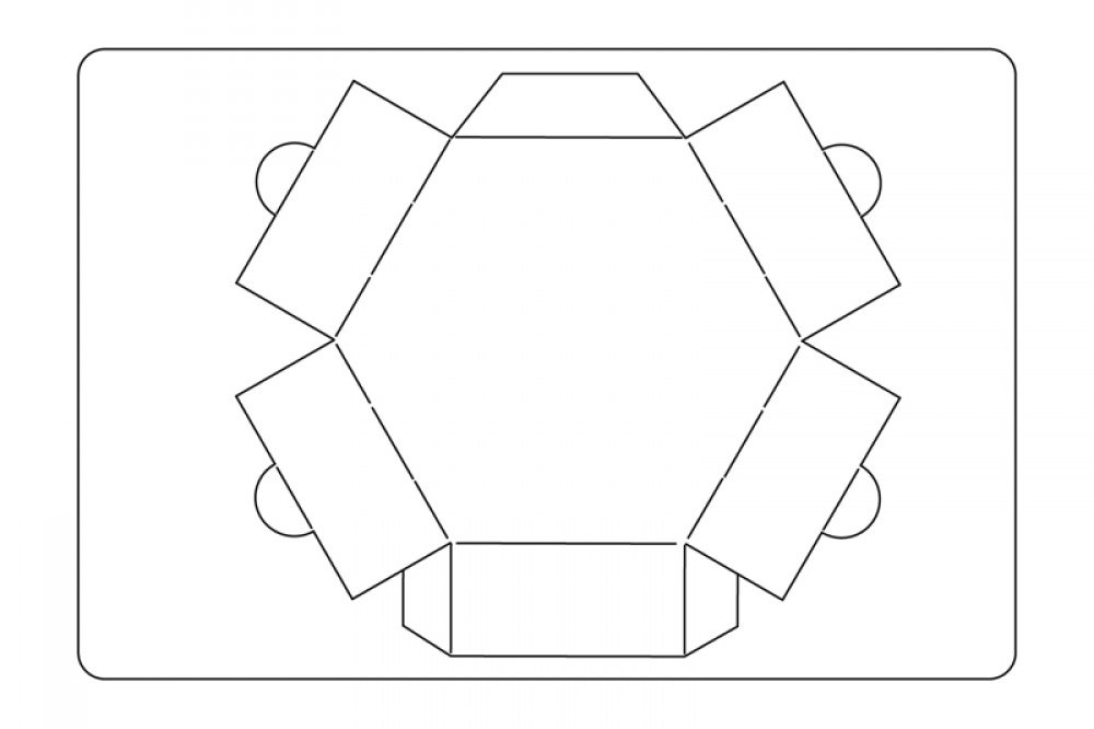 как сделать объемный шестиугольник. как нарисовать объемный 8 угольник онлайн. пентагон додекаэдр. развертка шестигранной призмы. шестигранная призма развертка коробка.