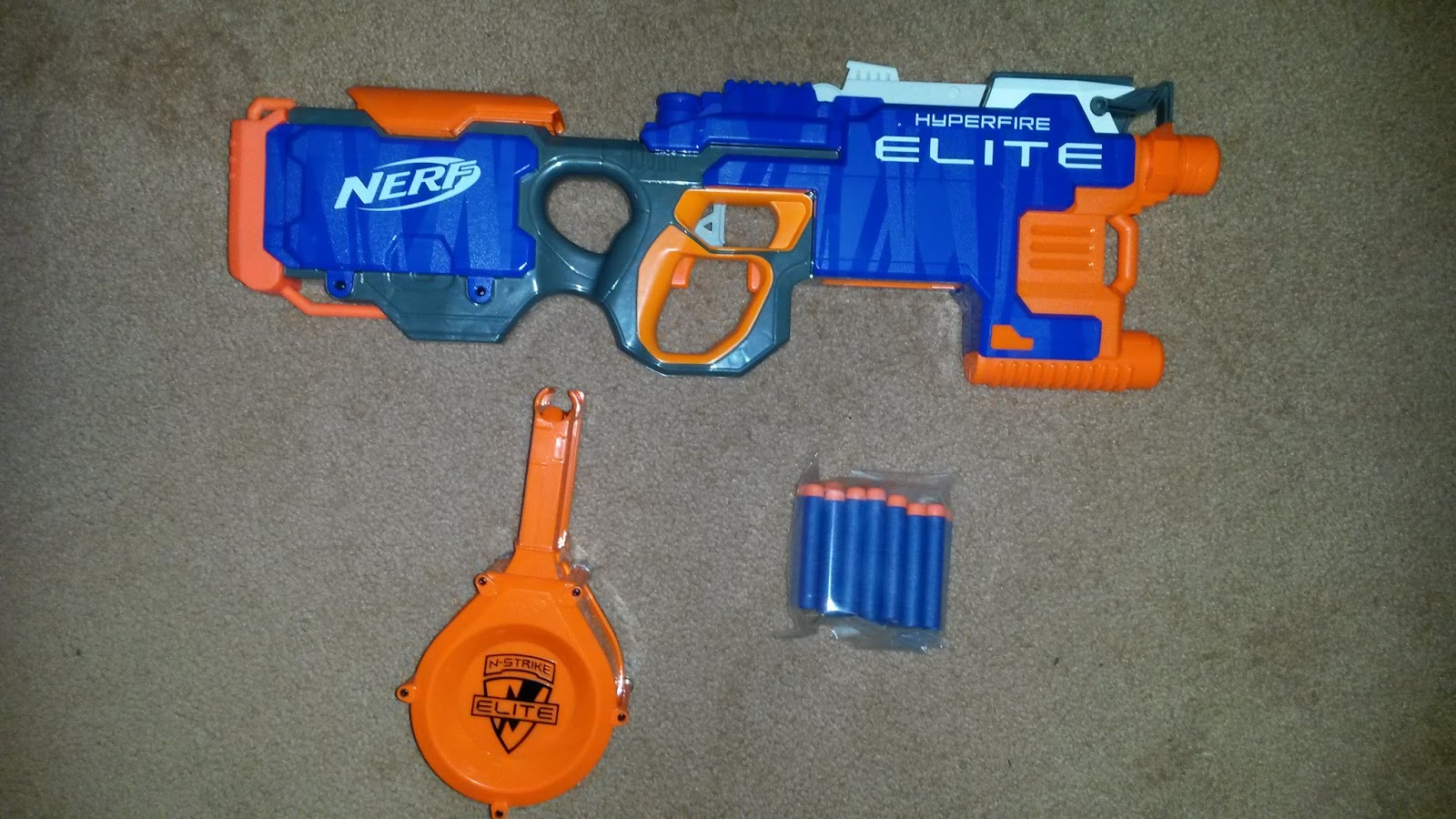 Outback Nerf: Review: Nerf Elite Hyperfire (21m Aus grey