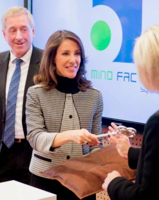 aluminium deltage lovgivning Royal Family Around the World: Princess Marie of Denmark attend the opening  the Mind Factory by Ecco in Toender, February 17, 2015