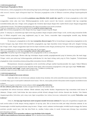 Contoh Paragraf Deskriptif Bahasa Indonesia