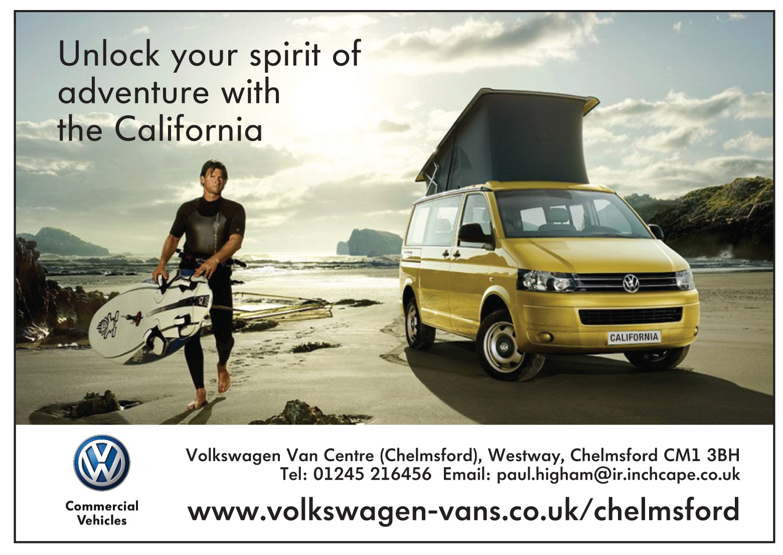 vw van centre near me