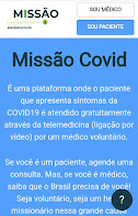 Missão Covid |Telemedicina
