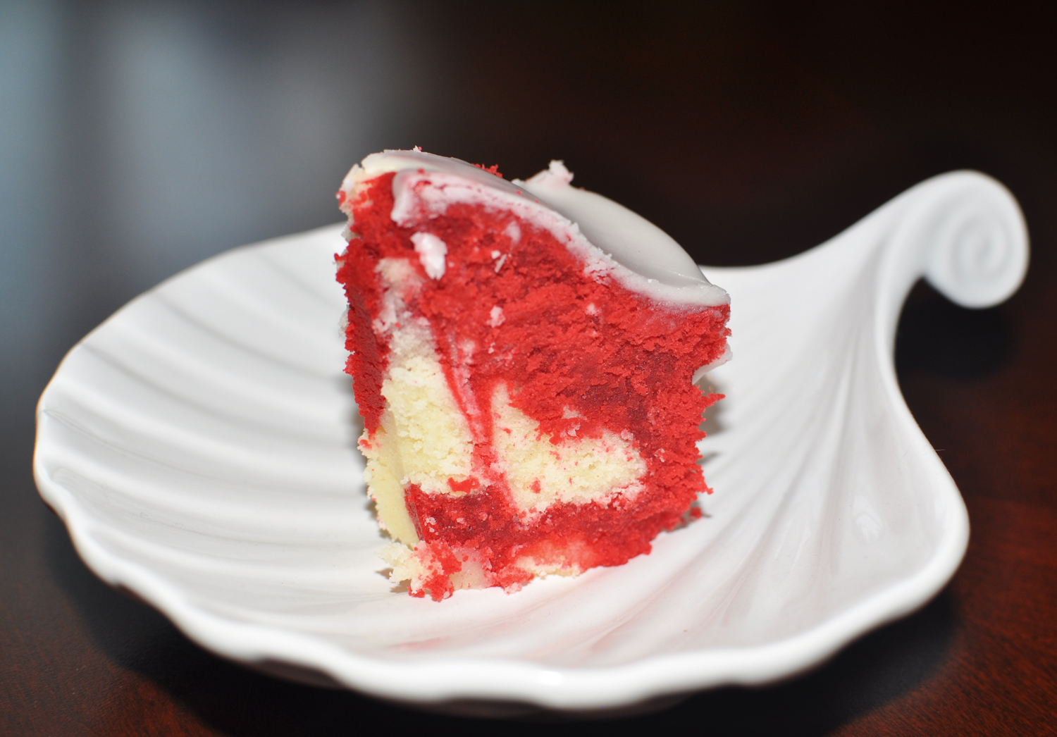 The Bake More Marbled Red Velvet Cream Cheese Pound Cake Yummmm
