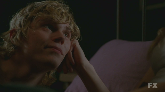 The Angst Report American Horror Story Tate Is Rubber