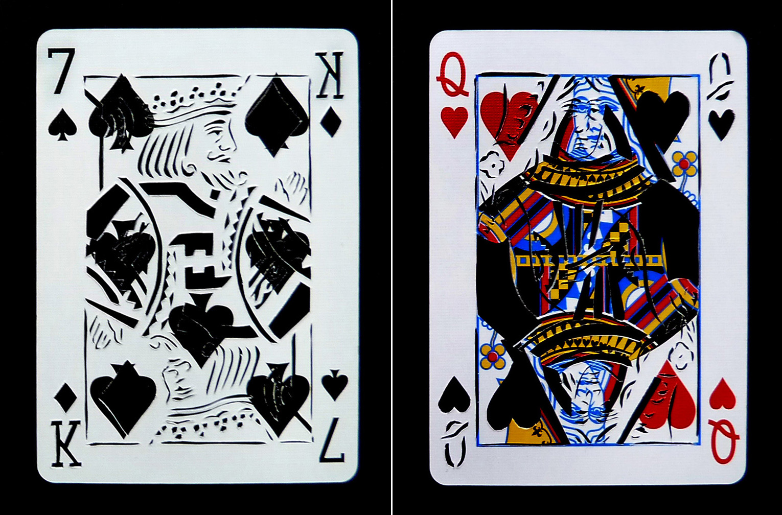 Joyce Lau Playing Card Cutouts (The Bluff)