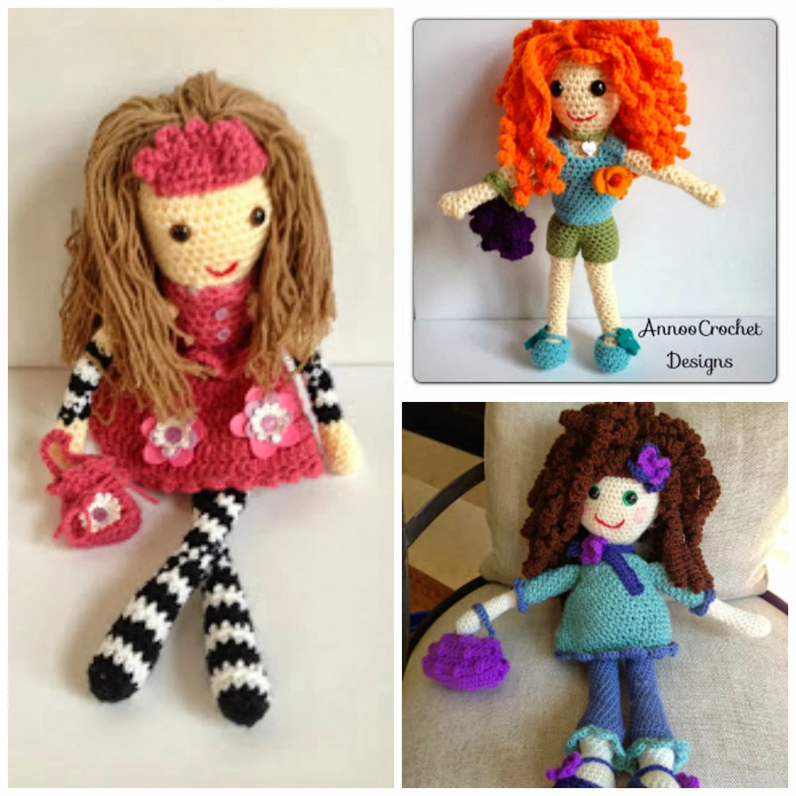 Crochet Pattern for Doll HENNI Pdf deutsch (Download Now) 