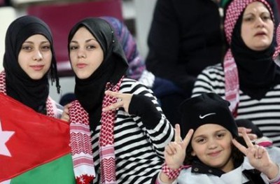 مشجعات الاردن