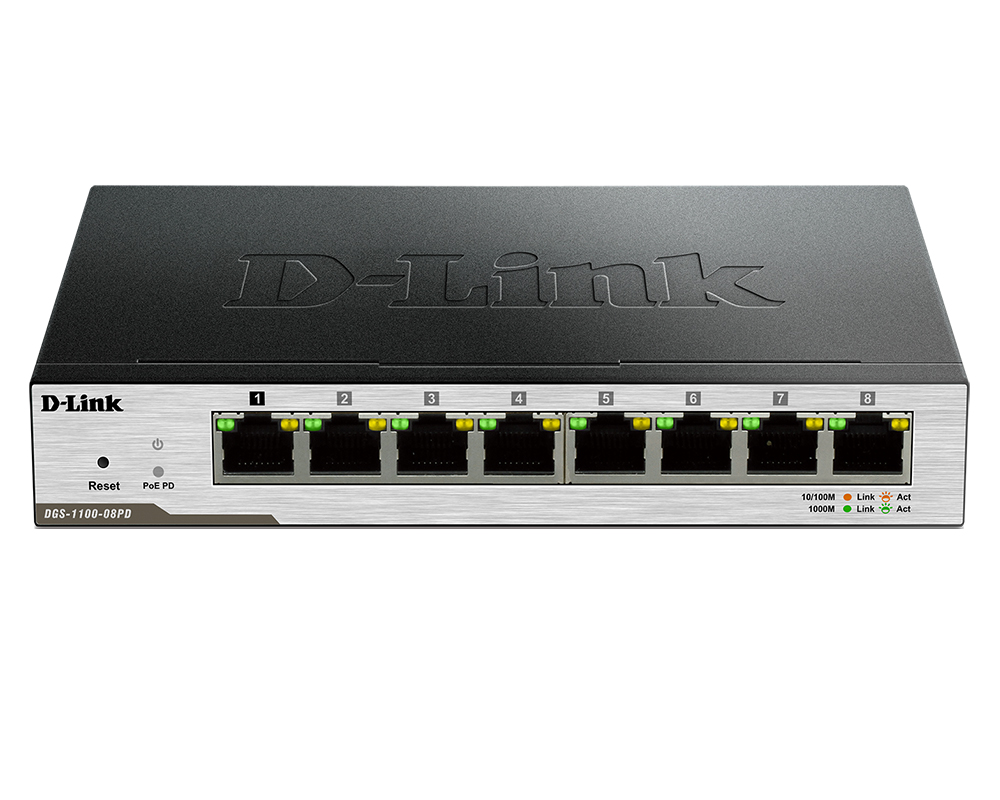 D-Link Russia: Новый гигабитный коммутатор DGS-1100-08PD с функцией ...