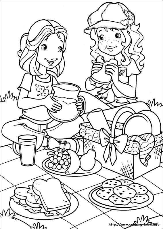 disegni da colorare Disegni da colorare  HOLLY HOBBIE AND FRIENDS