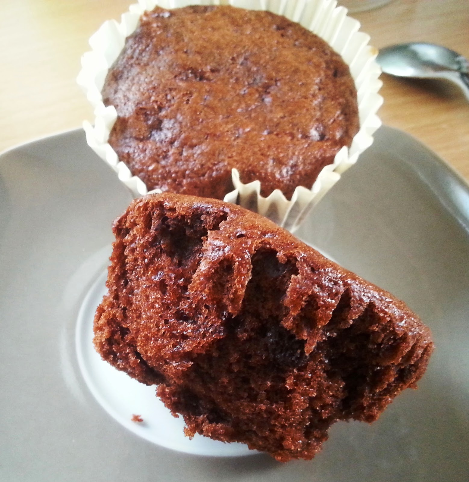 Sanna´s Hexenküche: Schokoladenmuffins (fettarm)
