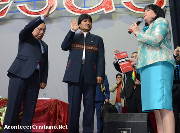 Evo Morales y los evangélicos