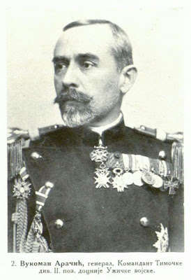 Vukoman Aračić, General, Commandant of the Timoćka Division II, later of the Užićka Army