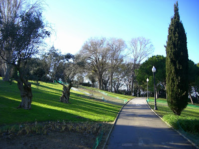 Montjuic Park in Barcelona