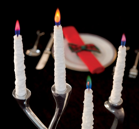 bb gifts Colour Flame Candles