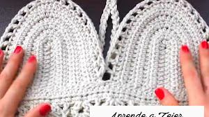 Patrones de Crop Top Crochet Fácil / Tutorial
