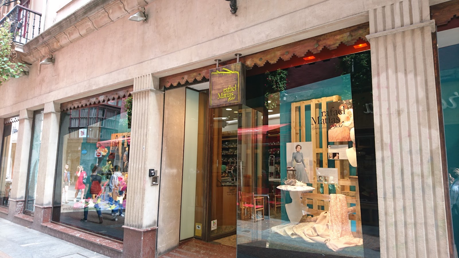 Tiendas de Telas, lanas y más en Bilbao. Enamorada de la ciudad y su