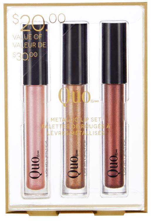 Quo 2018 Holiday Collection Beauty Crazed in Canada