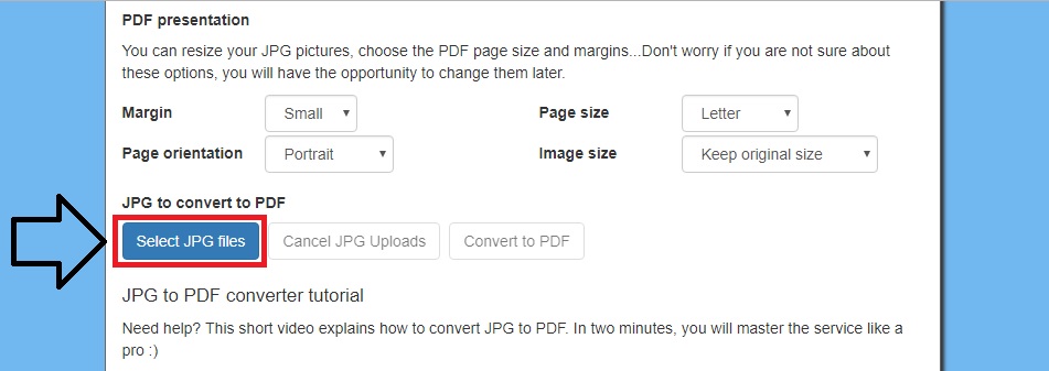 How To Convert JPG To PDF Online For Free and Without Software - InfoArena