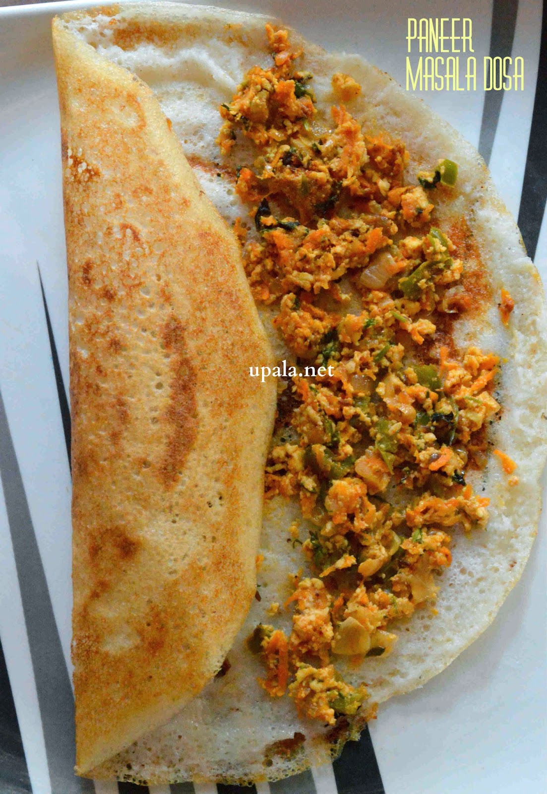 Upala Paneer Masala Dosa