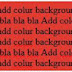 How to add background colour in blog or wordpress