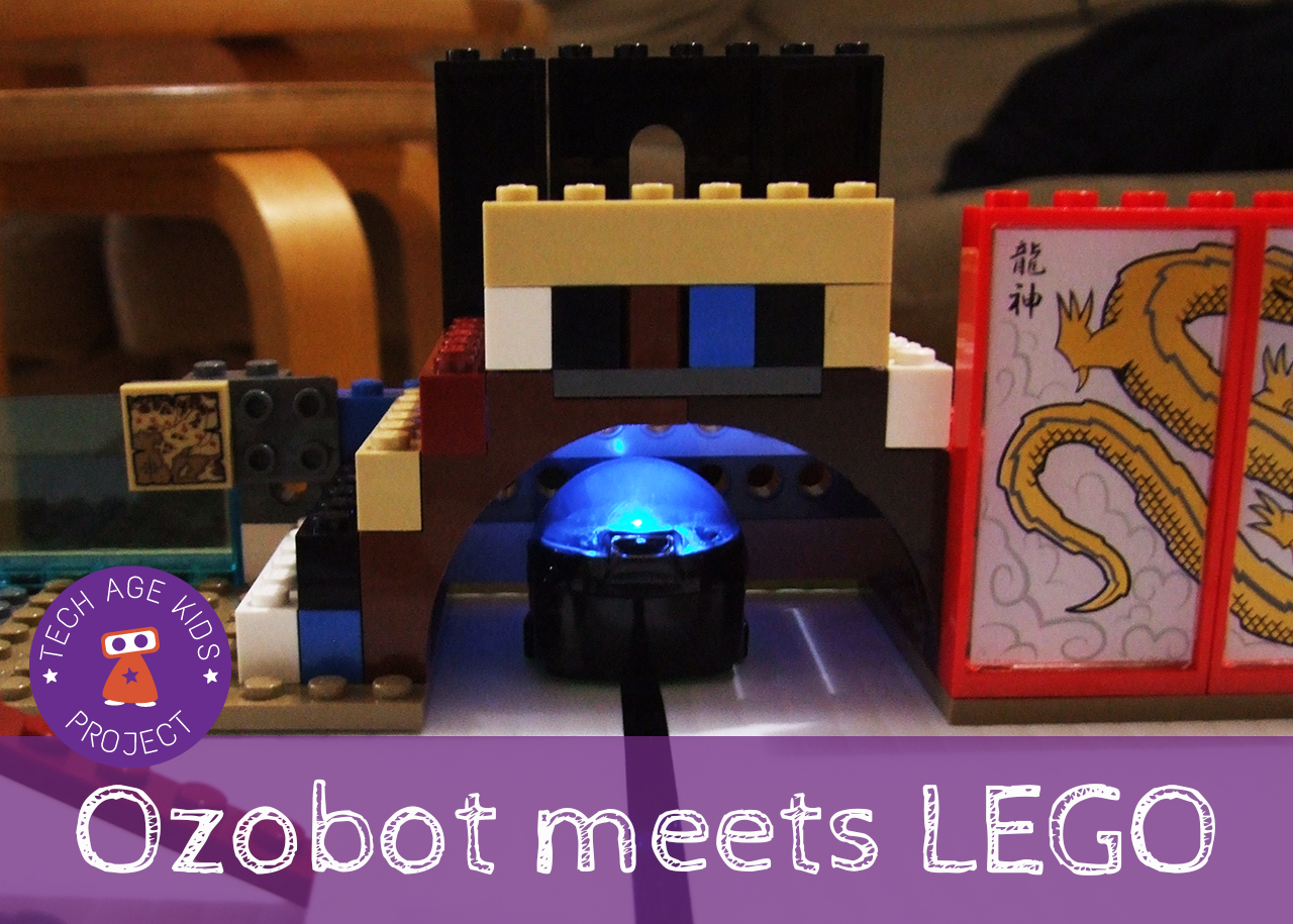 Ozobot meets LEGO - Bringing Blocks to Life with a Mini Robot, Tech Age  Kids