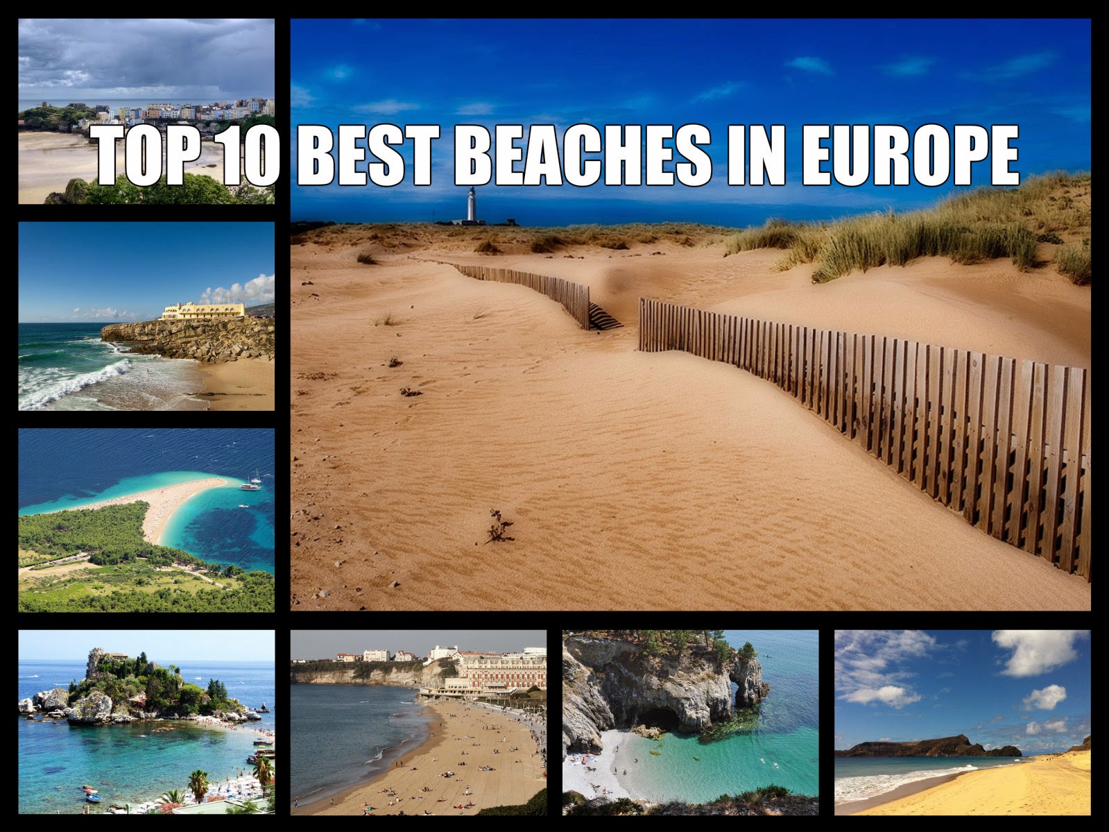 Top 10 best beaches in Europe
