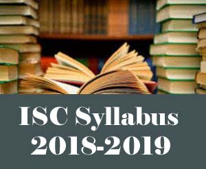 ISC 12th Syllabus 2019